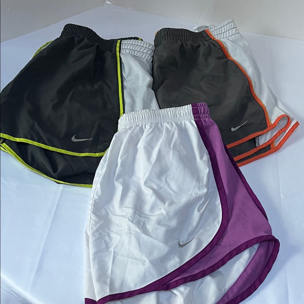 Nike Shorts Trio - Black, Gray, White 3 pairs